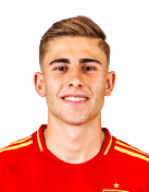 Foto del jugador de la Selección Española Fermín López