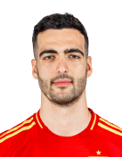 Foto del jugador de la Selección Española Mikel Merino